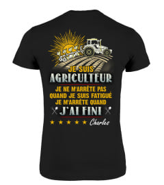 JE SUIS AGRICULTEUR JE NE M'ARRÊTE PAS