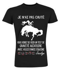 CHEVAL, JE N'AI PAS CHUTÉ