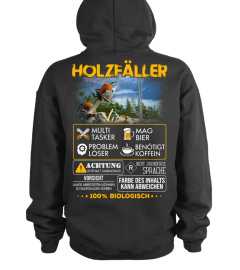 Holzfäller - multi tasker - mag bier- problemlöser - benötigt koffein ... FO1