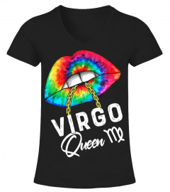 Tie Dye Virgo Queen Lips Classic T-Shirt