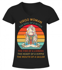 Virgo Woman Yoga Zodiac with soul of a witch, fire of lioness, heart of hippy, mouth of sailor Class