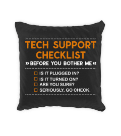 Tech Support Checklist