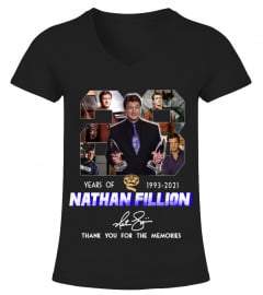 NATHAN FILLION 28 YEARS OF 1993-2021