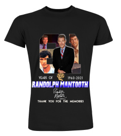 RANDOLPH MANTOOTH 61 YEARS OF 1960-2021