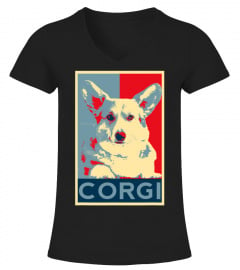 Corgi Art Dog Art for Fans of Corgis and Dogs T-Shirt Copy