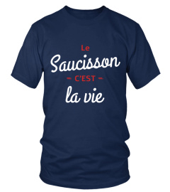 Tee shirt Le saucisson c'est la vie