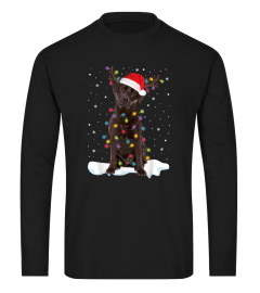 christmas labrador retriever dog chocolate lab lover s 