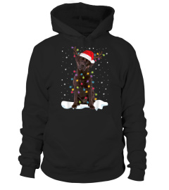 christmas labrador retriever dog chocolate lab lover s 