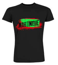 Martinique Rouge Vert Noir couleur du drapeau