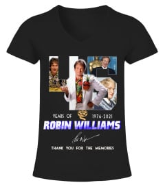 ROBIN WILLIAMS 45 YEARS OF 1976-2021