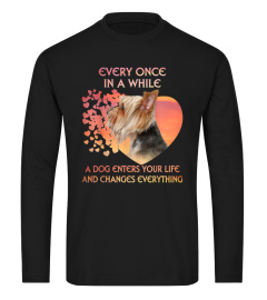 Every Once In A While A Dog Enters Yorkshire Terrier T-Shirt