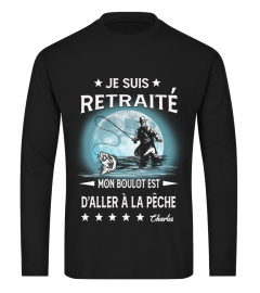 Mon plan de retraite T-Shirt -  Fishing fr