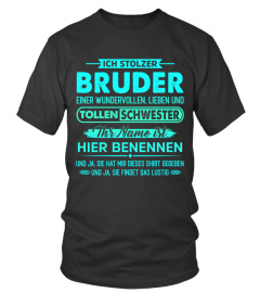 ICH STOLZER BRUDER