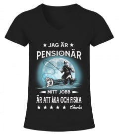 Jag är pensionär T shirt - Fishing SE