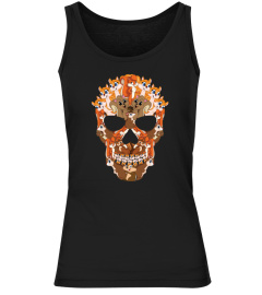 HALLOWEEN SKULL SHIRT WITH SQUIRREL