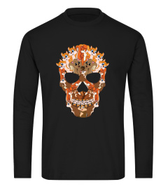 HALLOWEEN SKULL SHIRT WITH SQUIRREL