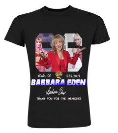 BARBARA EDEN 66 YEARS OF 1955-2021