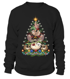 Christmas T-Shirt for Sloths Lovers