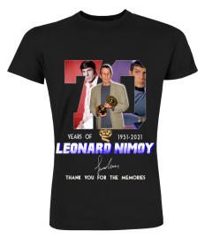 LEONARD NIMOY 70 YEARS OF 1951-2021