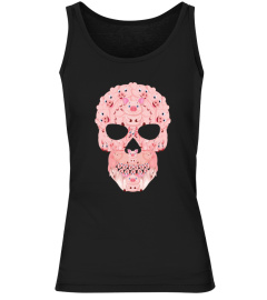 HALLOWEEN SKULL SHIRT WITH PIG