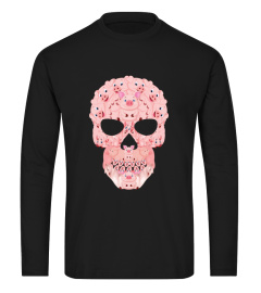 HALLOWEEN SKULL SHIRT WITH PIG