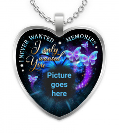 I Only Wanted You Memorial Necklace