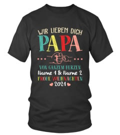 WIR LIEBEN DICH MAMA VON GANZEM HERZEN