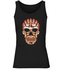 HALLOWEEN SKULL SHIRT WITH BASSET