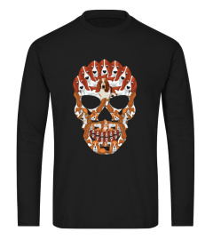 HALLOWEEN SKULL SHIRT WITH BASSET