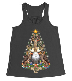 Christmas T-shirt for owl Lovers