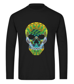 HALLOWEEN SKULL SHIRT WITH BUDGIE