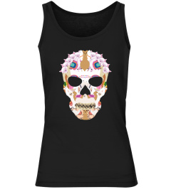 HALLOWEEN SKULL SHIRT WITH ALPACA