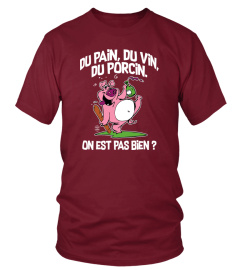 Du pain du vin du porcin