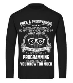 One a programmer always a programmer