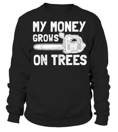 Funny My Money grows on Trees Gift for Arborist Lugger T-Shirt