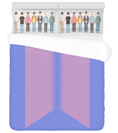 BED and LINEN BTS ART VECTOR