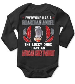 Everyone has a guardian angel African Grey Parrot