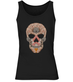 HALLOWEEN SKULL SHIRT WITH WOMBAT