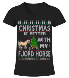 Christmas is better with my  Fjord Horse