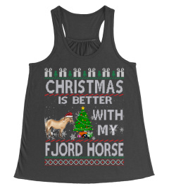 Christmas is better with my  Fjord Horse