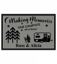 Making memories one campsite doormat