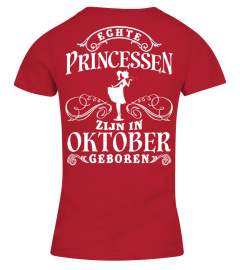 PRINCESSEN ZIJN IN OKTOBER GEBOREN