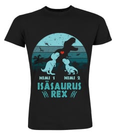 2 Names Papasaurus Rex Dinosaur Dad And Kid - Dinosaure | Custom Name FI