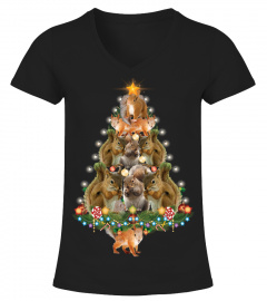 Christmas Day T-Shirt for Squirrels lovers