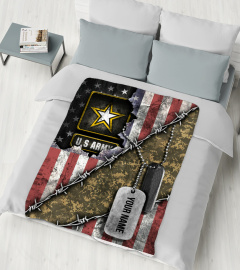 Blanket A . R . M . Y - PERSONALIZED