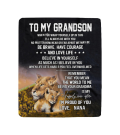 To My Grandson - Love, Nana