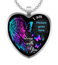 I Am Always With You Memorial Necklace