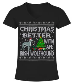 Christmas Is Better With An Irish Wolfhound