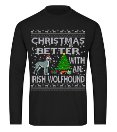 Christmas Is Better With An Irish Wolfhound