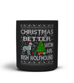 Christmas Is Better With An Irish Wolfhound